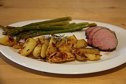 Rinderbraten mit Niedrigtemperatur gegart
