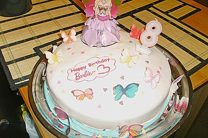Fruchtige Giotto - Torte mit Marzipandecke 1