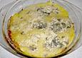Gem&uuml;seauflauf mit Roquefort