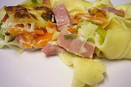 Nudel - Lauch - Auflauf 1