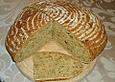 B&auml;rlauchbrot mit Sauerteig