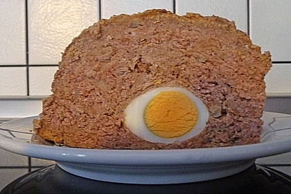 Uschis Hackbraten mit Ei 7