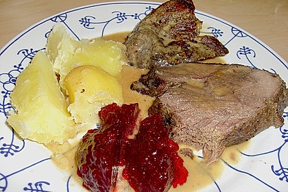 Wildschweinkeule mediterran - klassisch 4