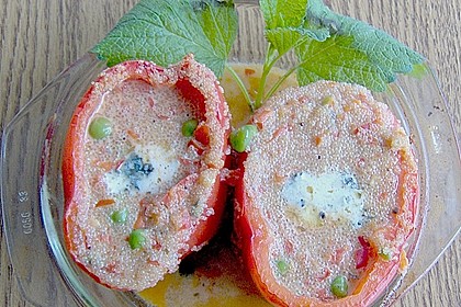Paprika mit Amaranthf&uuml;llung
