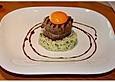 Kalbsfilet auf Petersilienrisotto