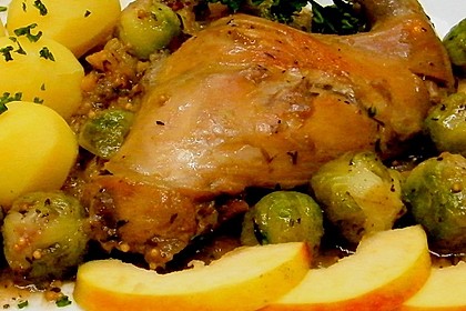Kaninchen - Rosenkohl - Topf 2