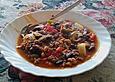 Anjas ungarische Bohnensuppe