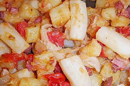 Spargel - Bratkartoffel - Pfanne 1