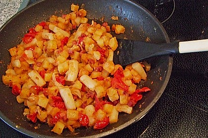 Spargel - Bratkartoffel - Pfanne 2