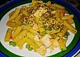 Nudeln mit Lachs
