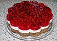 Himbeer - Topfencreme - Torte