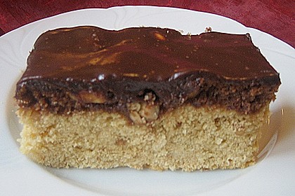 Snickers - Blechkuchen