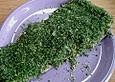 Gebeizter Saibling mit Orangen - Fenchel - Salat auf Mangospiegel