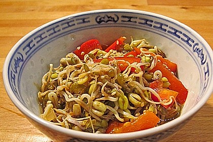 Mungosprossen - Salat
