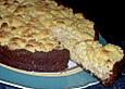 Apfelstreuselkuchen mit Pudding
