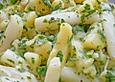 Spargel - Kartoffelsalat, sommerlich frisch