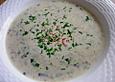 Schnelle Champignonsuppe