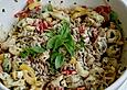 Tortelloni - Paprika - Salat