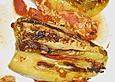 Spitzpaprika gef&uuml;llt mit Putenhackfleisch und k&ouml;rnigem Frischk&auml;se
