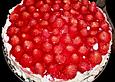 Erdbeertorte mit Marzipansahne
