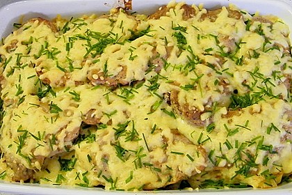 Bratkartoffeln a la creme mit Filet 1