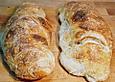 Ciabatta mit Lievito madre und Biga (Vorteig)