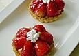 Erdbeert&ouml;rtchen mit Vanillecreme