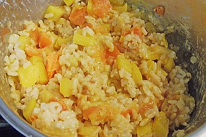 Aubergine mit Reisfüllung und Käsekruste 6
