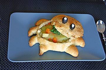 Vegetarische Kartoffelsuppe