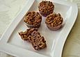 Rhabarber - Himbeer - Muffins mit Streuseln