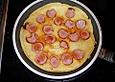 Pfannekuchen mit Mettwurst