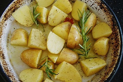 Kartoffeln gebacken