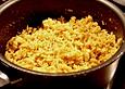 Urmelis cremig, feuriger Masala - Reis auf indische Art