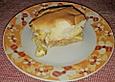 Apfel - Zwieback - Auflauf mit Schneedecke