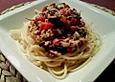 Spaghetti mit H&uuml;hnchen - Bolognese
