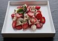 Sommerfrischer Erdbeer - Mozzarella Salat
