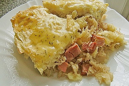 Sauerkraut - Kasselerauflauf 1