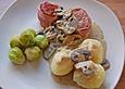 Medaillons vom Schwein mit Pilzsauce
