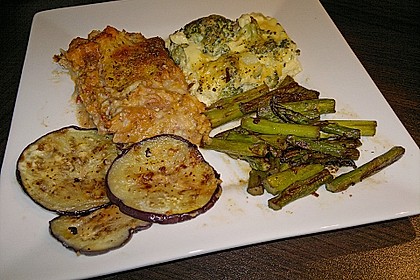 Gr&uuml;ner gebratener Spargel 4