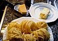Tagliatelle al burro e formaggio