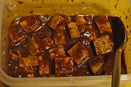 Brokkoli, Tofu und Cashewn&uuml;sse in s&uuml;&szlig; - saurer Sauce 2