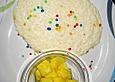 Sahne - Vanille - Milchreis mit Ananaskompott