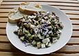 Champignon - Zucchini - Pfanne mit Feta