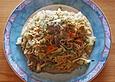 Asia - Bratnudeln mit Rindfleisch