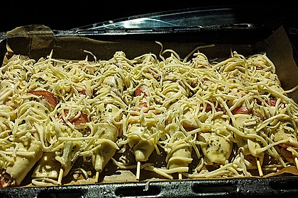 Gegrillte Teigspieße mit Bacon und Knoblauch 32