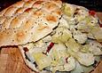 Spanisch belegtes Fladenbrot