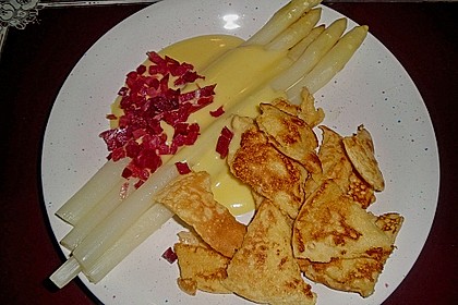 Badische Kratzede mit m&uuml;nsterlander Spargel und westf&auml;lischem Schinken 3