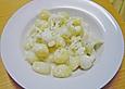 Gnocchi mit Blumenkohl und Thymian - Knoblauch - Sauce