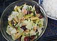 Yam Ponlamai - Thai sauerscharfer Obstsalat
