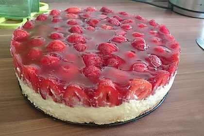 Erdbeerkuchen mit Vanillecreme 52